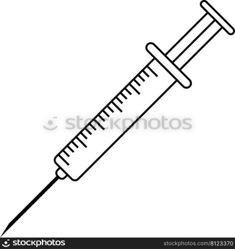 Medical syringe vaccine injection medical disposable syringe needle