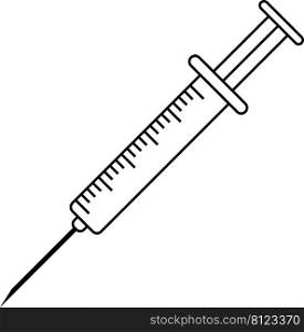 Medical syringe vaccine injection medical disposable syringe needle