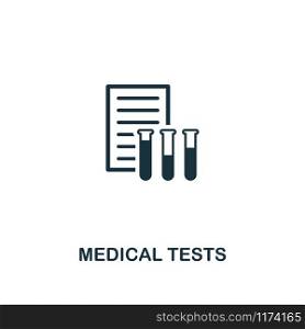 Medical Tests icon. Premium style design from healthcare collection. Pixel perfect medical tests icon for web design, apps, software, printing usage.. Medical Tests icon. Premium style design from healthcare icon collection. Pixel perfect Medical Tests icon for web design, apps, software, print usage
