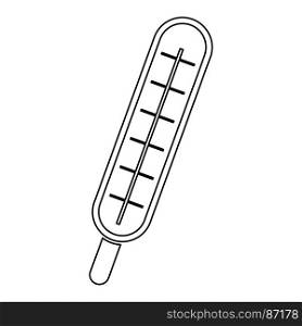 Medical thermometer icon .