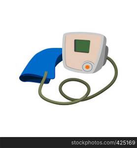 Medical tonometer cartoon icon on a white background. Medical tonometer cartoon icon