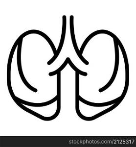 Medical xray icon outline vector. Hospital diagnosis. Health lungs. Medical xray icon outline vector. Hospital diagnosis