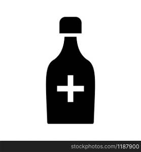 medicine bottle icon vector