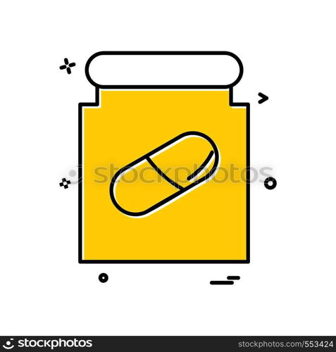 medicine box icon vector design