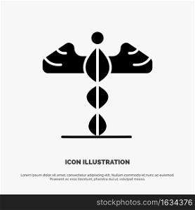 Medicine, Medical, Healthcare, Greece solid Glyph Icon vector