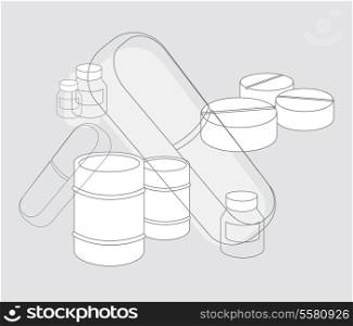 Medicine pills / Pharmaceutic Industry supplies