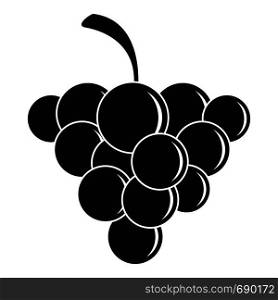 Mellow grape icon. Simple illustration of mellow grape vector icon for web. Mellow grape icon, simple style