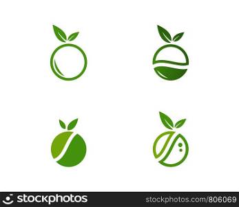 melon logo template vector design