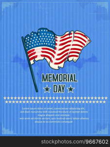 Memorial day Royalty Free Vector Image