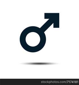 Men Gender Sign Icon Vector Logo Template Illustration Design EPS 10.