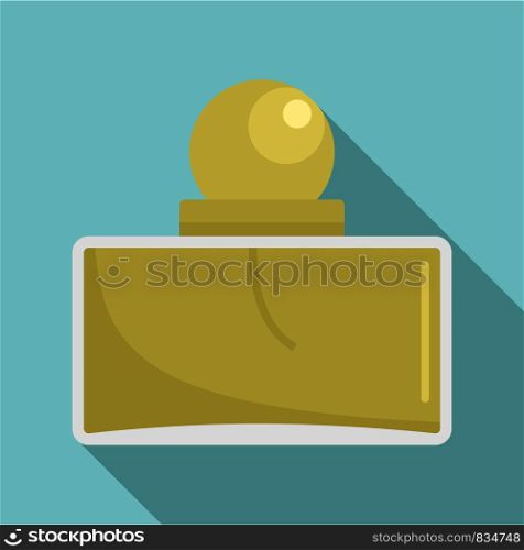 Men perfume icon. Flat illustration of men perfume vector icon for web design. Men perfume icon, flat style