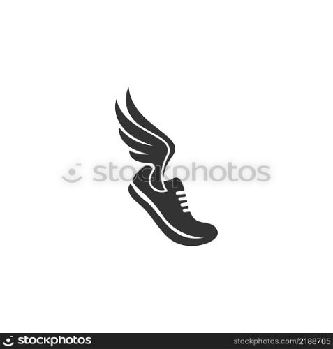 Men&rsquo;s shoes logo icon design illustration template