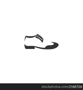 Men&rsquo;s shoes logo icon design illustration template