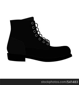 Men shoes brogue trim platform brutus boots isolated. Male man season lace-up shoes icons. Footwear vector illustration. Men shoes brogue trim platform brutus boots isolated. Male man season lace-up shoes icons.