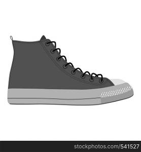 Men shoes high top sneakers isolated. Male man season shoes icons. Technical sketch. Footwear vector illustration. Men shoes high top sneakers isolated. Male man season shoes icons.