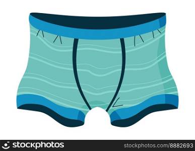 Men underwear design vector in flat style. Boy underpants. Doodle male slimming or swimming underwear clothes. Underclothes and garment illustration.. Men underwear design vector in flat style. Boy underpants. Doodle male slimming or swimming underwear clothes.