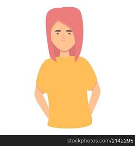 Menopause clock icon cartoon vector. Woman health. Balance fertility. Menopause clock icon cartoon vector. Woman health