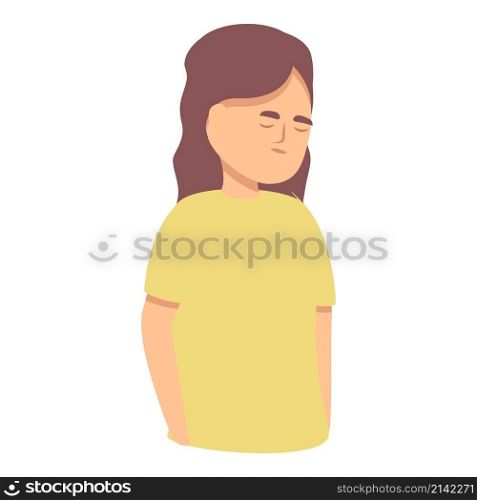 Menopause icon cartoon vector. Woman cycle. Female hormone. Menopause icon cartoon vector. Woman cycle