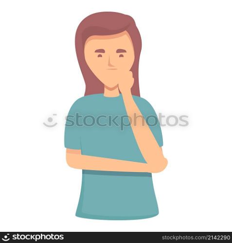 Menopause period icon cartoon vector. Woman fertility. Health hormone. Menopause period icon cartoon vector. Woman fertility