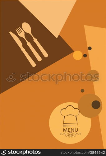 Menu Card Design Template Vector Art