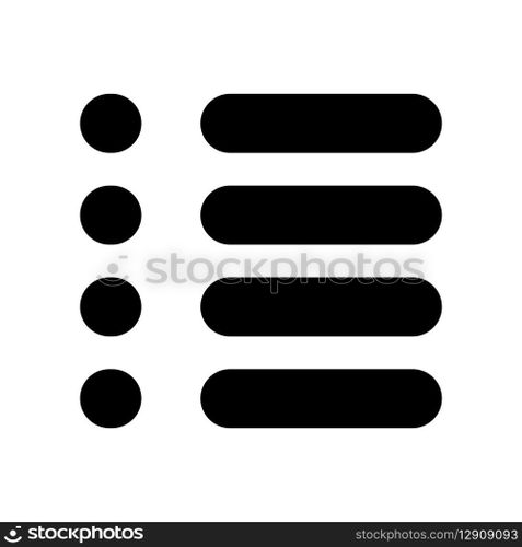 Menu icon vector 