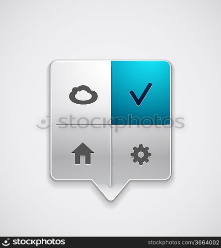 Menu pointer