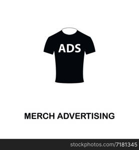 Merch Advertising icon. Premium style design from advertising collection. UX and UI. Pixel perfect merch advertising icon for web design, apps, software, printing usage.. Merch Advertising icon. Premium style design from advertising icon collection. UI and UX. Pixel perfect Merch Advertising icon for web design, apps, software, print usage.