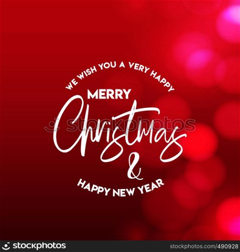 Merry Christmas 2019 Background. Vector EPS10 Abstract Template background