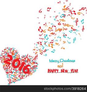 merry christmas and happy new year 2016 musical is my soul
