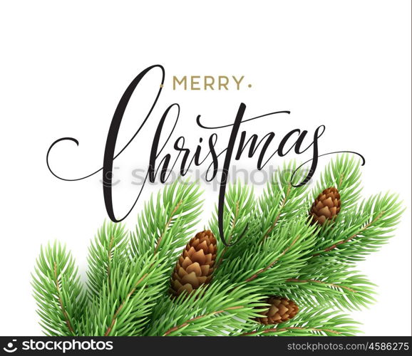 Merry Christmas and Happy New Year 2017 greeting card, vector illustration EPS10