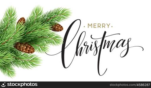 Merry Christmas and Happy New Year 2017 greeting card, vector illustration EPS10