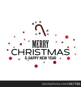 Merry Christmas and Happy New Year 2019 Dotted Background