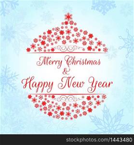 Merry christmas and happy new year background banner. vector