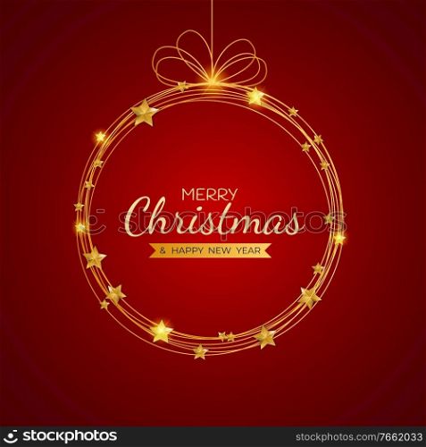 Merry Christmas and Happy New Year Holiday Template Background. Vector Illustration EPS10. Merry Christmas and Happy New Year Holiday Template Background. Vector Illustration