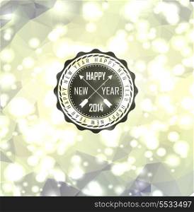 Merry christmas and happy New Year vector luxury background