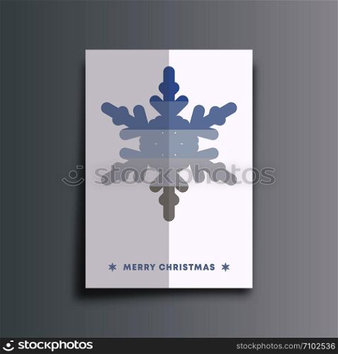 Merry Christmas background template minimal design for greeting card, flyer, poster, brochure cover, typography or other printing products. Vector illustration.. Merry Christmas background template minimal design for greeting card, flyer, poster, brochure cover, typography or other printing products