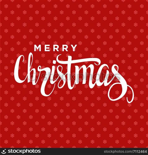 Merry Christmas Banner Greeting Card Vector Template Illustration Design. Vector EPS 10.