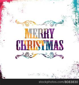 merry christmas bstract colorful triangle geometrical greetings. merry christmas bstract colorful triangle geometrical greetings vector illustration