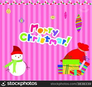 Merry christmas card background