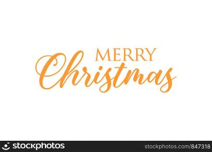 Merry Christmas. Christmas inscription on Christmas for greeting card. Eps10. Merry Christmas. Christmas inscription on Christmas for greeting card