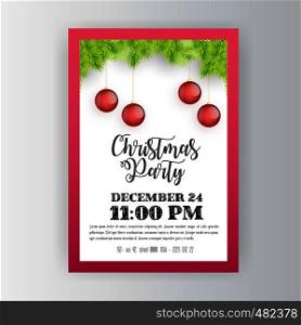 Merry christmas decorative vintage background. Vector EPS10 Abstract Template background