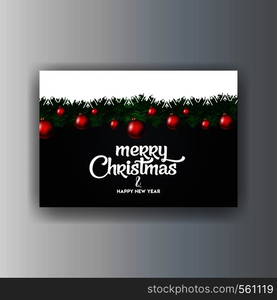 Merry christmas decorative vintage background. Vector EPS10 Abstract Template background