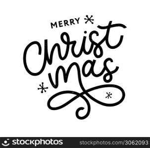 Merry Christmas gold glittering lettering design. Vector illustration. Merry Christmas gold glittering lettering design. Vector illustration EPS 10