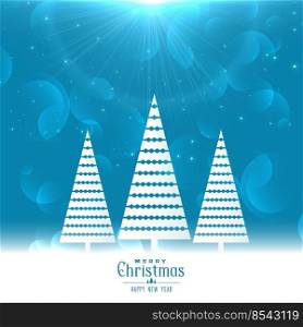 merry christmas holiday greeting card design