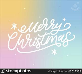 Merry Christmas lettering Text Vintage Background With Typography. Merry Christmas lettering Text Vintage Background With Typography vector