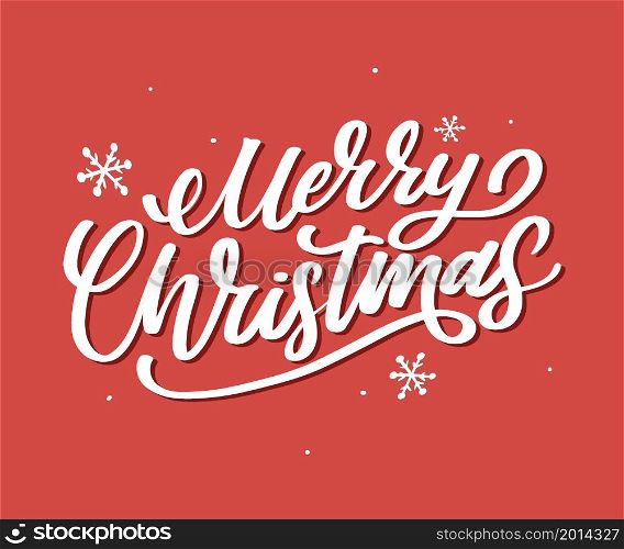 Merry Christmas lettering Text Vintage Background With Typography. Merry Christmas lettering Text Vintage Background With Typography vector