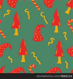merry christmas repeat pattern. textile mosaic design