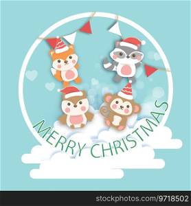 Merry christmas Royalty Free Vector Image