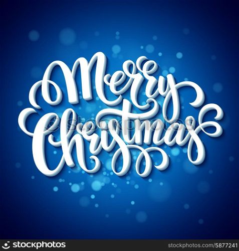 Merry Christmas typography. Vector illustration. Merry Christmas typography. Vector illustration EPS 10