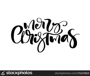 Merry Christmas vector Calligraphic text. Lettering design card template. Creative typography for Holiday Greeting Gift Poster. Calligraphy Font style Banner.. Merry Christmas vector Calligraphic text. Lettering design card template. Creative typography for Holiday Greeting Gift Poster. Calligraphy Font style Banner